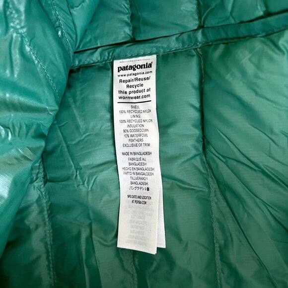 New $279 Patagonia Men's Down Sweater Puffer Jacket 84675 Gather Green Size L - Picture 10 of 16